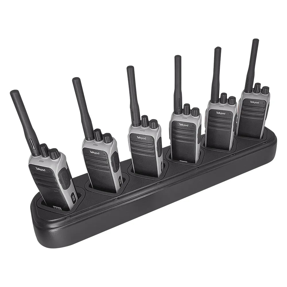 TALKPOD® TMC03 MULTIPLE UNIT DESKTOP CHARGER FOR 3 SERIES 3.7V RADIO