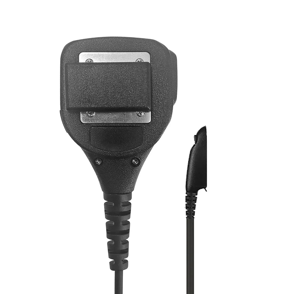 TALKPOD® TSM01-S REMOTE SPEAKER MICROPHONE M-TYPE (IP54) BLACK FOR PORTABLE RADIOS