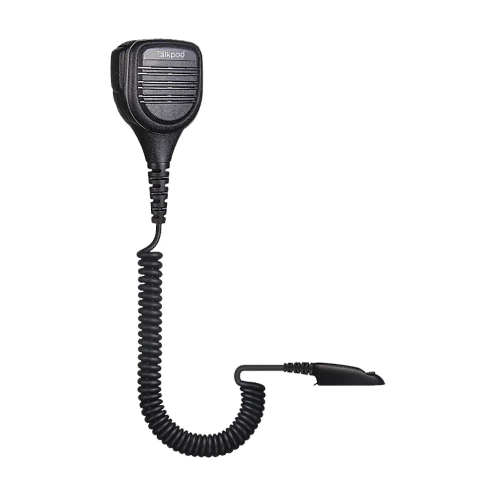 TALKPOD® TSM01-K REMOTE SPEAKER MICROPHONE K-TYPE   (IP54) BLACK FOR PORTABLE RADIOS