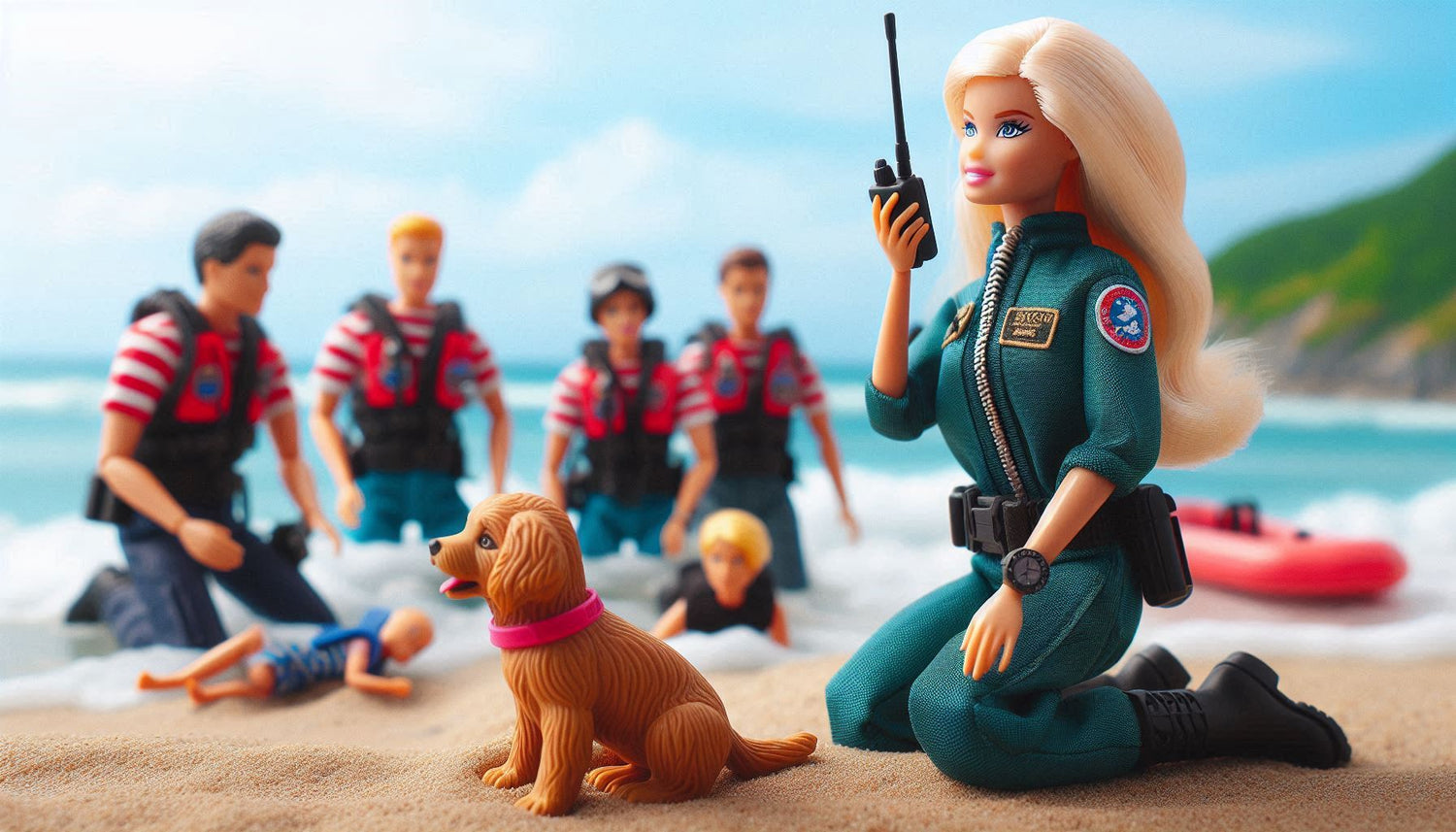 Barbie’s Rescue Mission: Walkie-Talkies Save the Day!