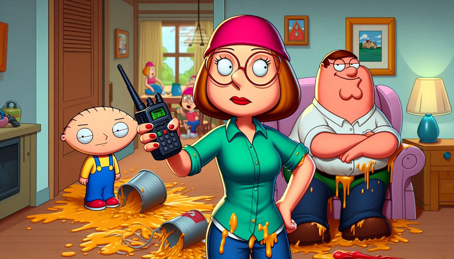 What If Meg from Family Guy Had a Walkie-Talkie? The Ultimate Revenge on Peter Griffin