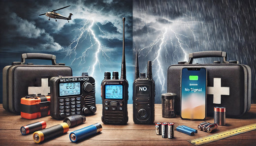 Weather Radios vs. Smartphones: Why Walkie-Talkies Are the Best Backup in Emergencies