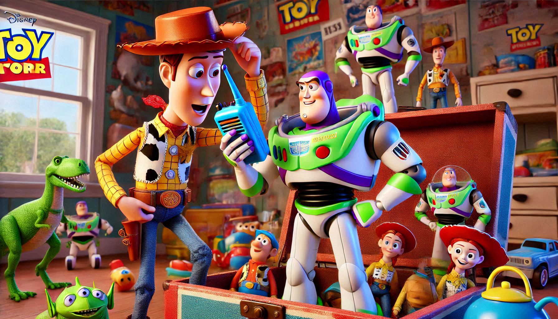 What If Toy Story Had a Walkie-Talkie?