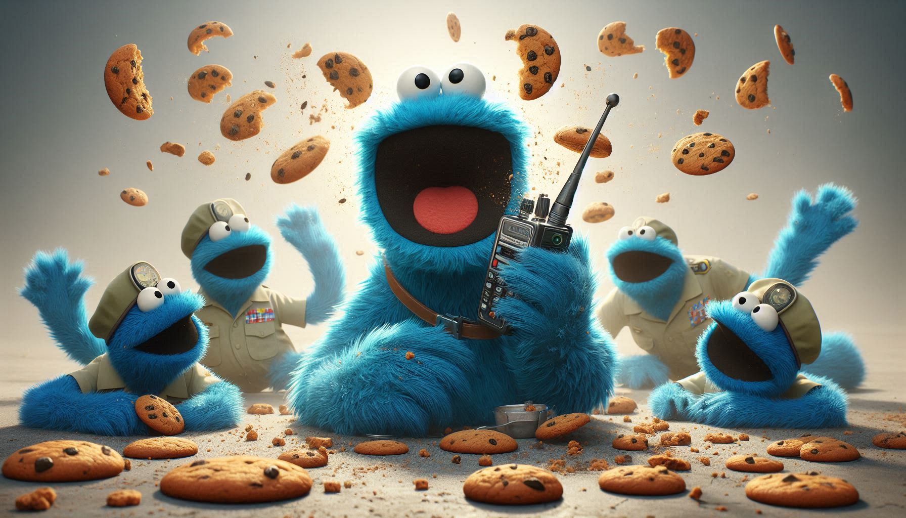 Cookie Monster’s Snack Search: Walkie-Talkies to the Rescue!