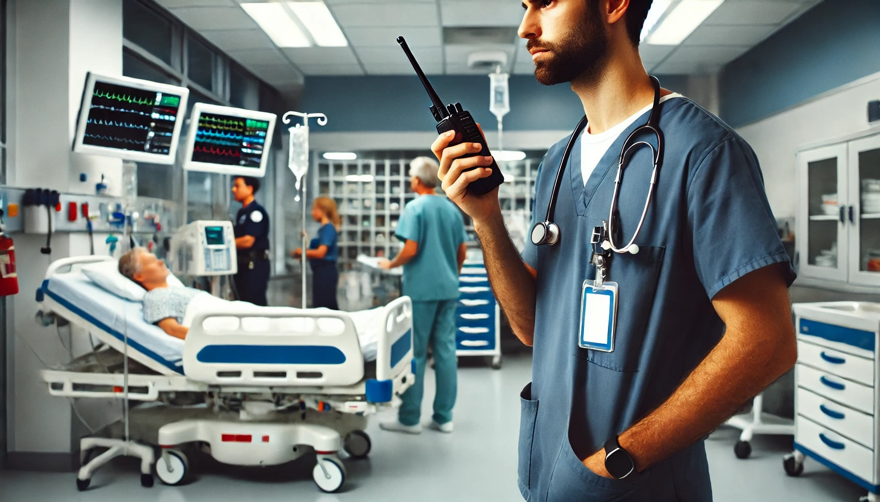 How Walkie-Talkies Enhance Healthcare Communication