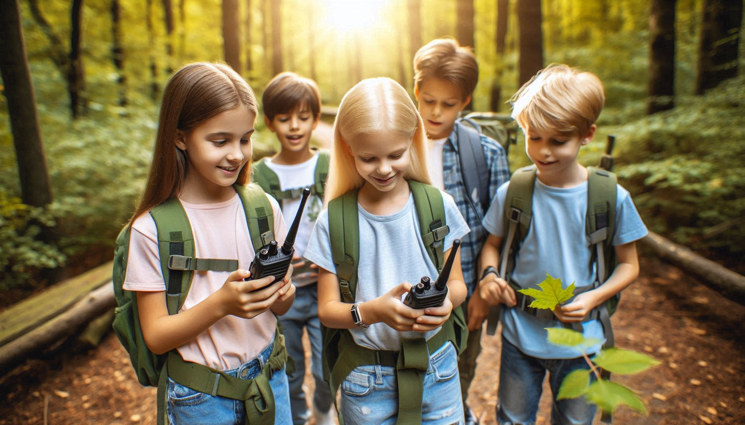 Outdoor Fun for Kids: Walkie-Talkies Add an Adventure Twist