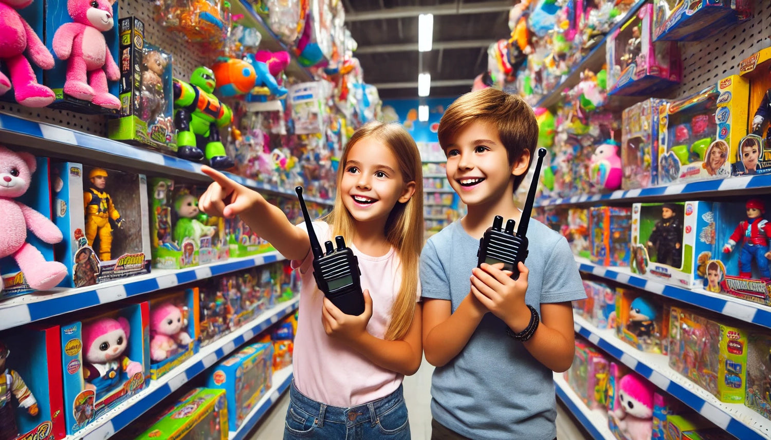 Toy Store Treasure Hunts: Creative Fun with Walkie-Talkies