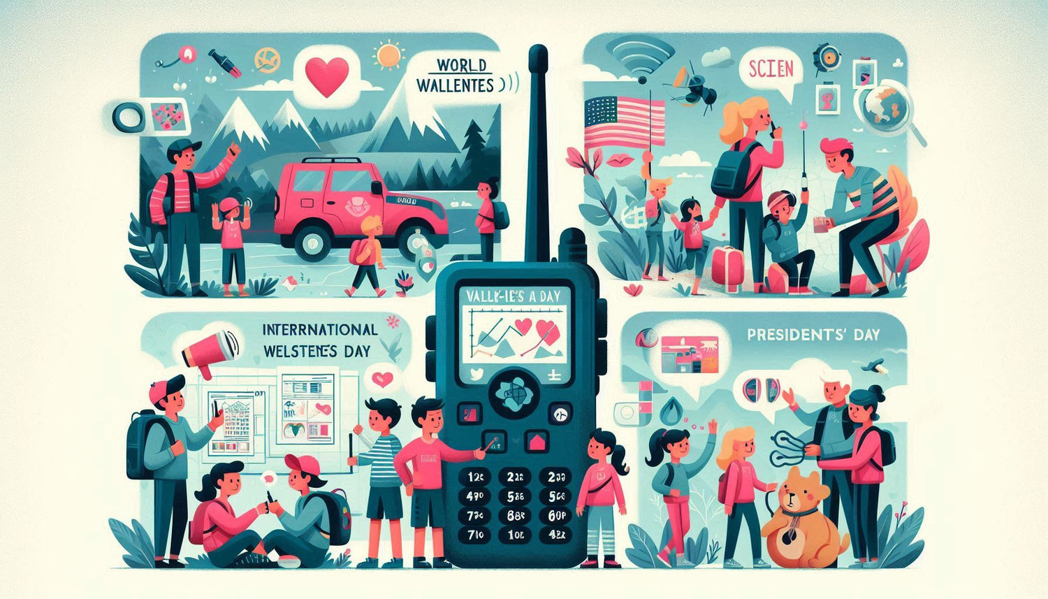 February International Holidays: A Perfect Opportunity to Highlight Walkie-Talkies