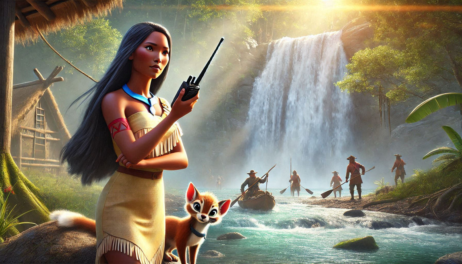 What if Pocahontas had a walkie-talkie: Guiding and Protecting