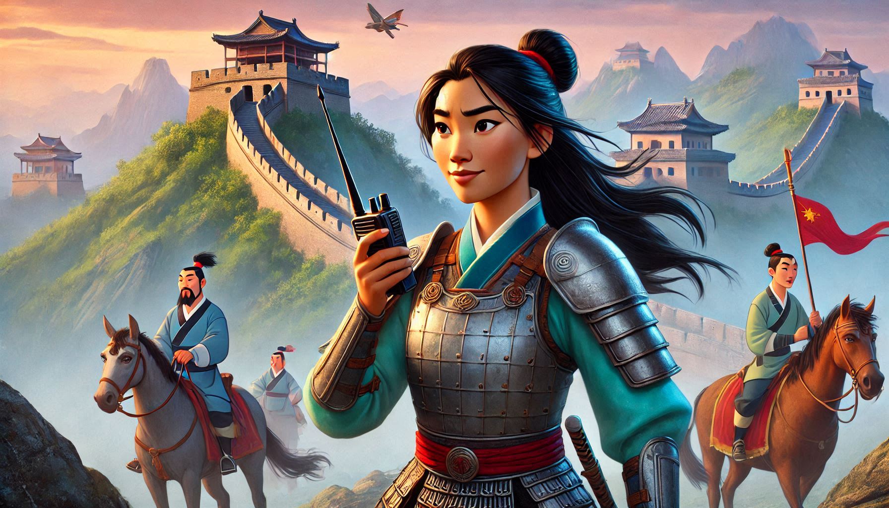 What if Mulan had a walkie-talkie: Strategizing for Victory