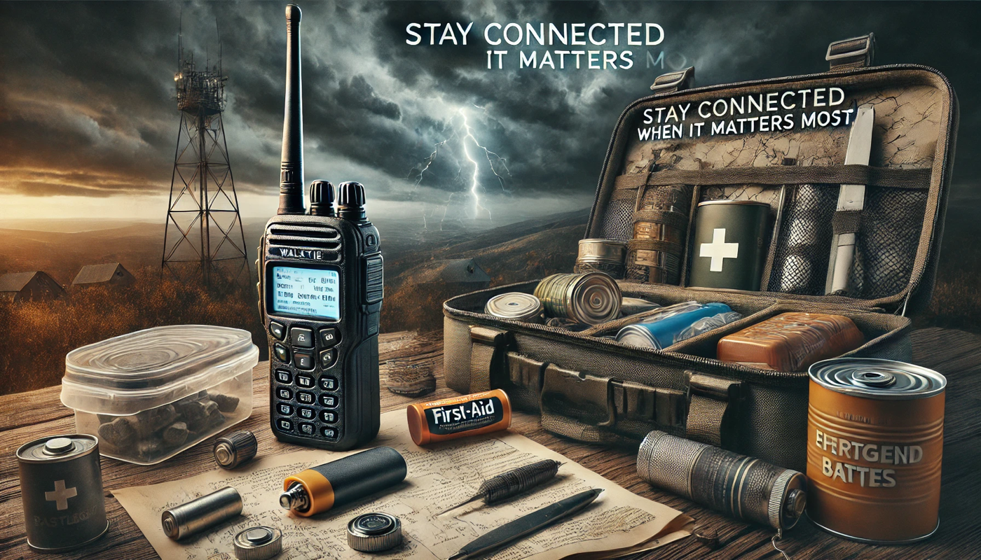 Walkie-Talkies as Essential Gear in Earthquake and Storm Survival Kits