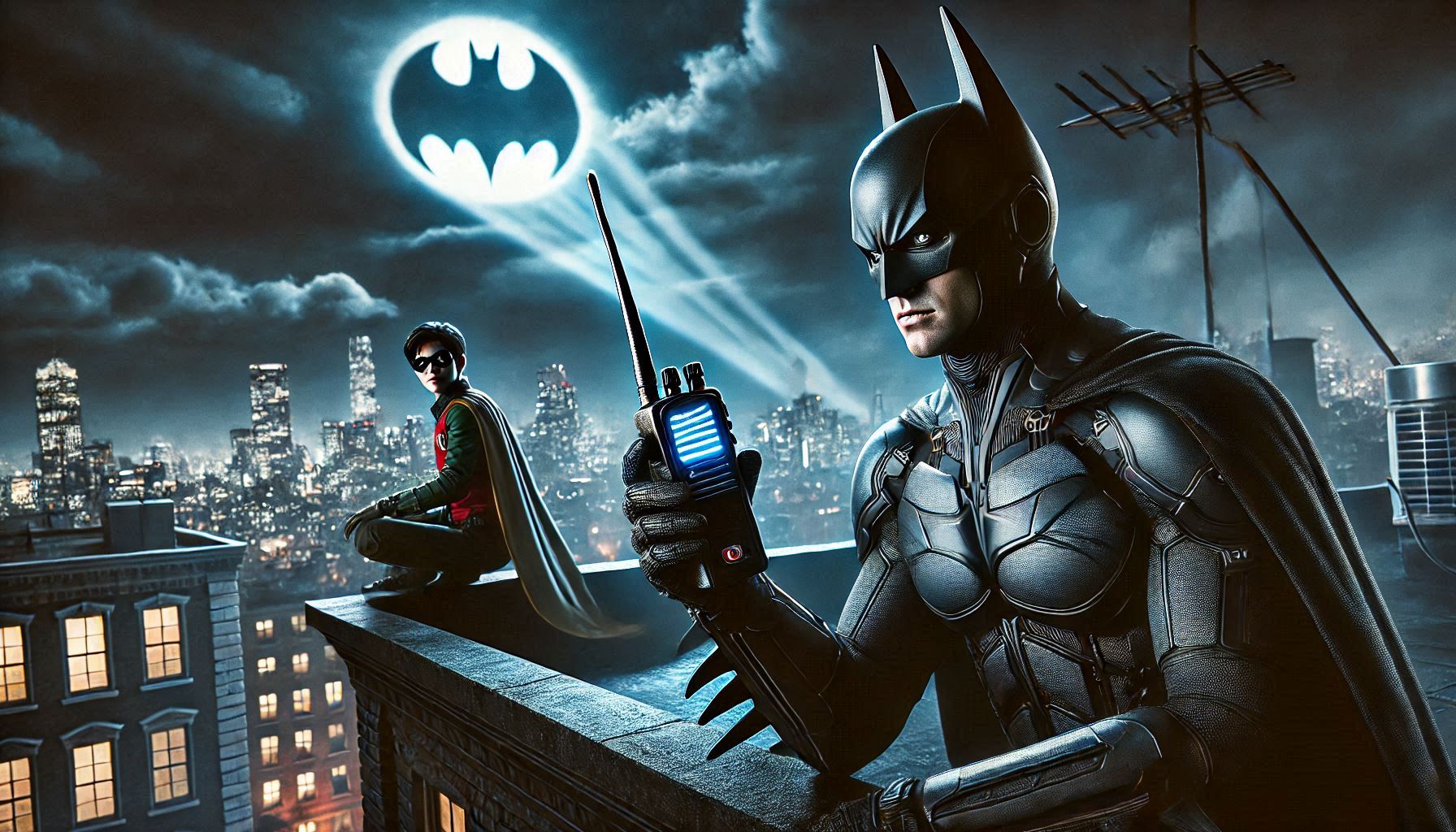 Gotham’s New Tool: How Batman Uses a Walkie-Talkie