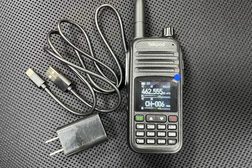 Talkpod A36plus MAX a decent entry level GMRS radio and better with upgrades and unlocking.