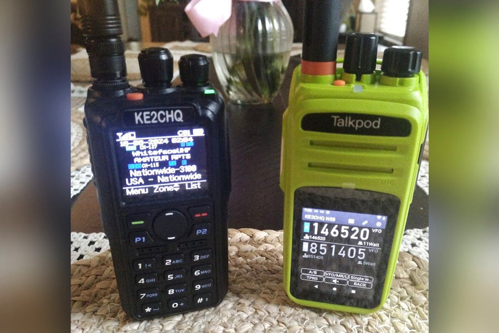 Talkpod N58plus Virtual Amateur and DMR on a Friday morning in Upstate NY