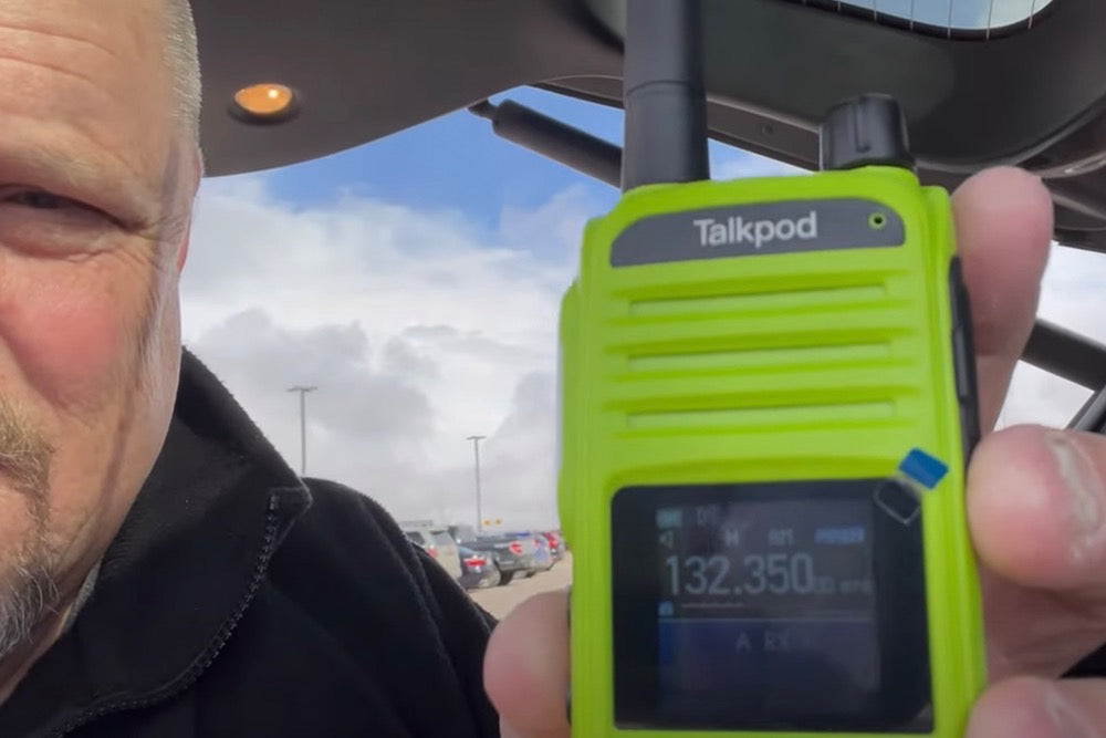 Introducing The GMRS Radio TalkPod A36+. A Ham-Solo Field Review.