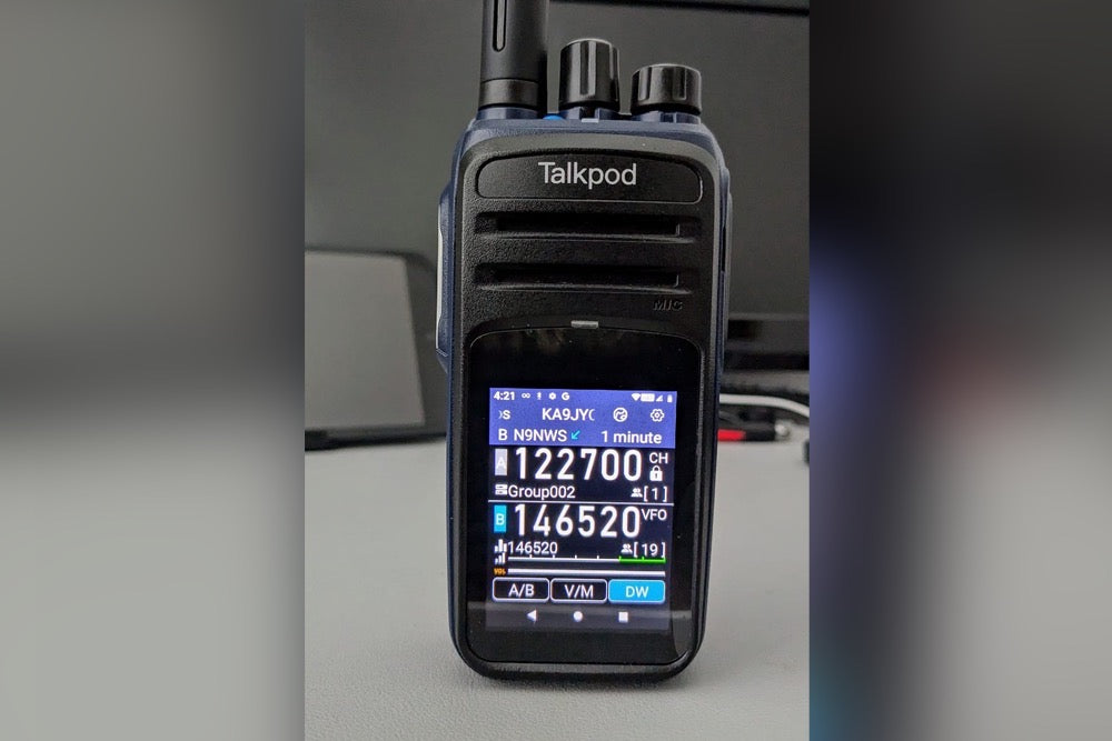 Carlos Santini‘s new Talkpod N58 working fine with Linkpoon Virtual Amateur app