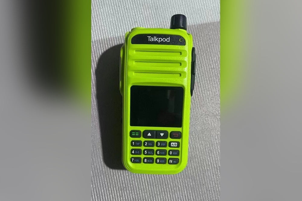 Talkpod A36plus is the Low Cost Great Performance GMRS and HAM (UHF VHF)