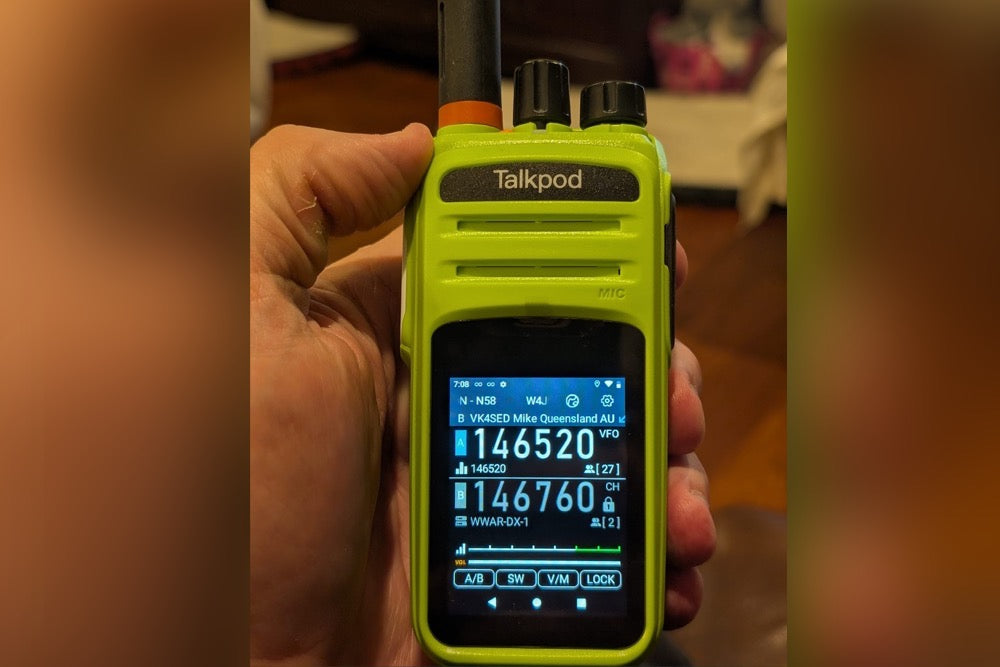 Jason M. Ford Shows Off His Talkpod N58plus Running Linkpoon Virtual Amateur