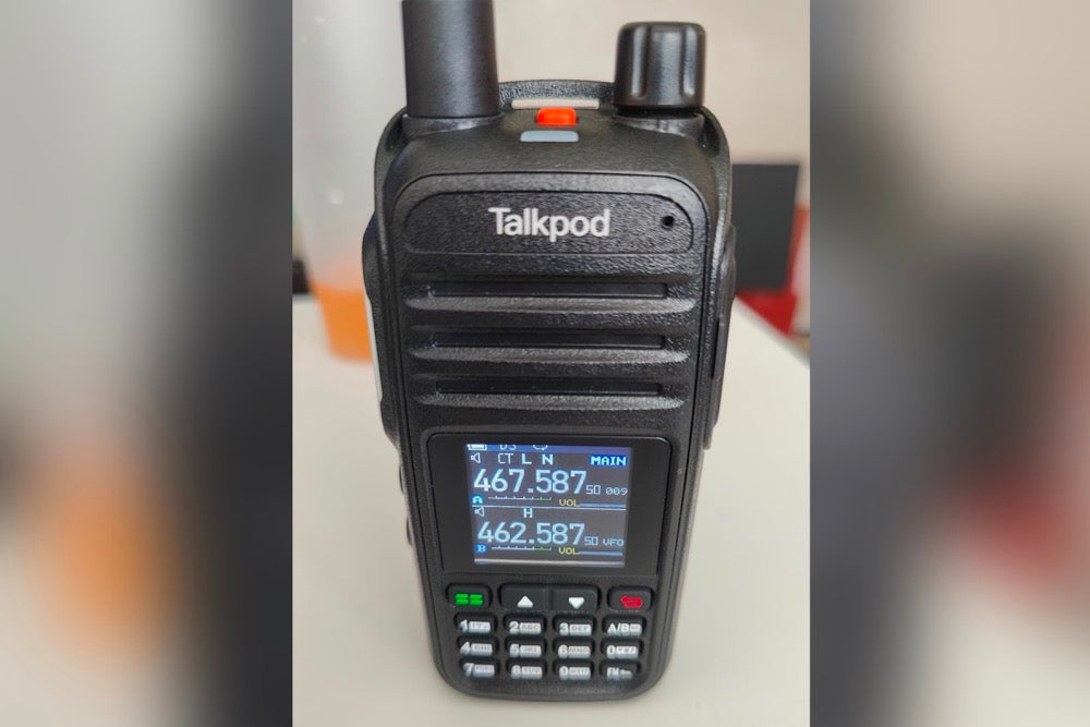 A Review of the Talkpod A36plus MAX: A Feature-Packed Budget GMRS Radio