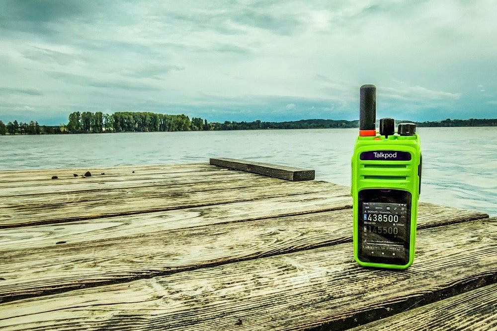 Heinrich Schnell: Fishing with Talkpod N58plus HamRadio. Best combination ever!