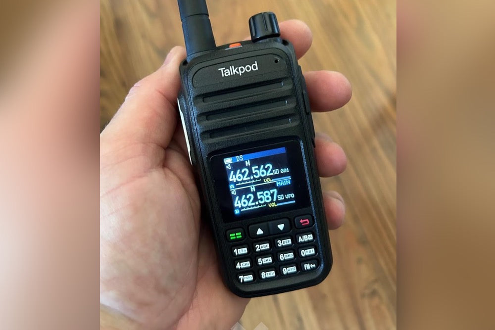 Talkpod A36plus MAX: Excellent compact GMRS radio with extras