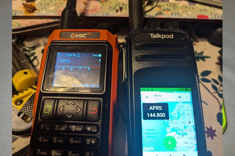 Talkpod N58 with Linkpoon Virtual Amateur and VGC VR-N76