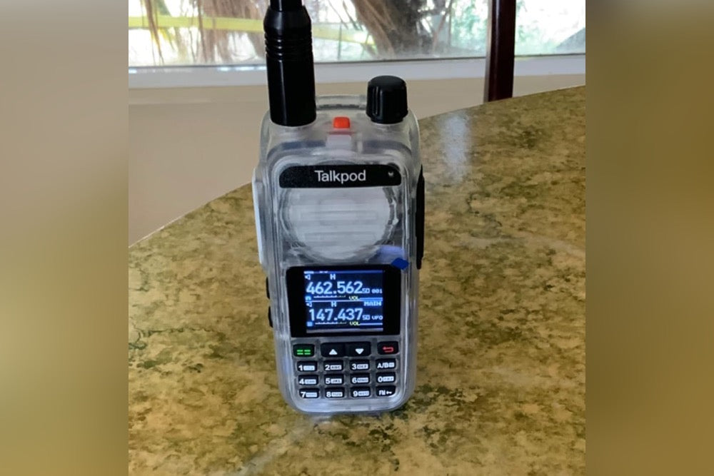 The Talkpod A36plus MAX is a remarkable VHF/UHF transceiver that packs a punch despite its small size.