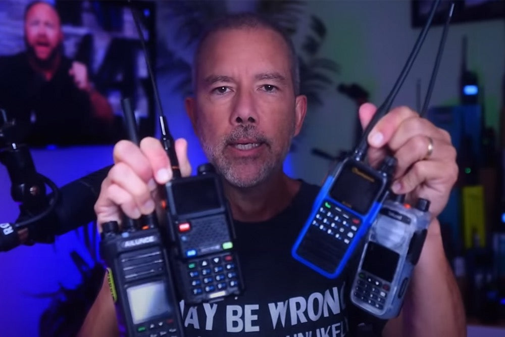 New GMRS Radios Compared: Talkpod A36 Plus, Wouxun KG-Q10G, Baofeng UV-5G Plus & Ailunce HA1G