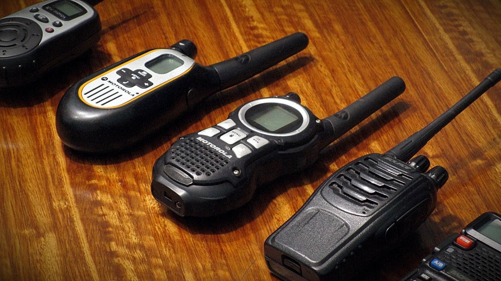 What are the advantages of PMR446 walkie talkies over licensed business radios?