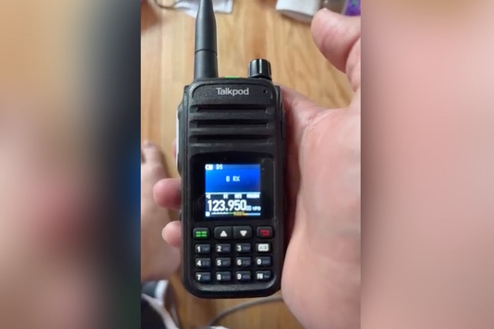 Talkpod A36plus: Inexpensive Little Radio that does Airband