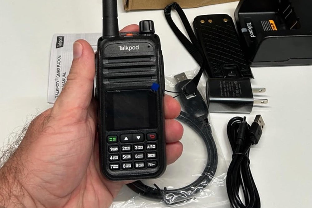 🇨🇦 Talkpod A36plus - Lots of features and a big step in my two way radios