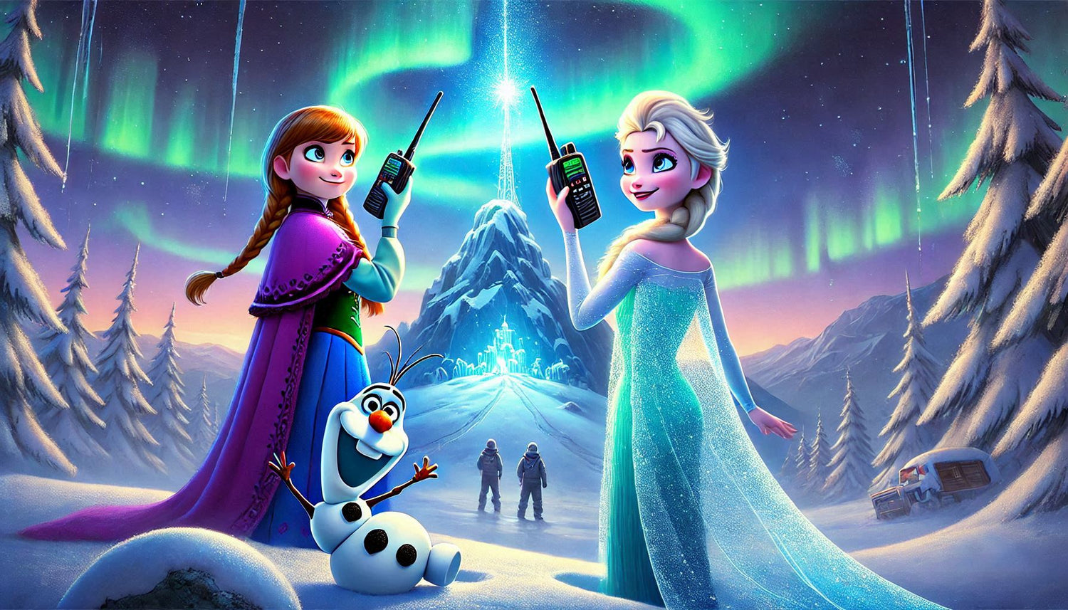 If Elsa and Anna had a walkie-talkie: Sisterly Bonds