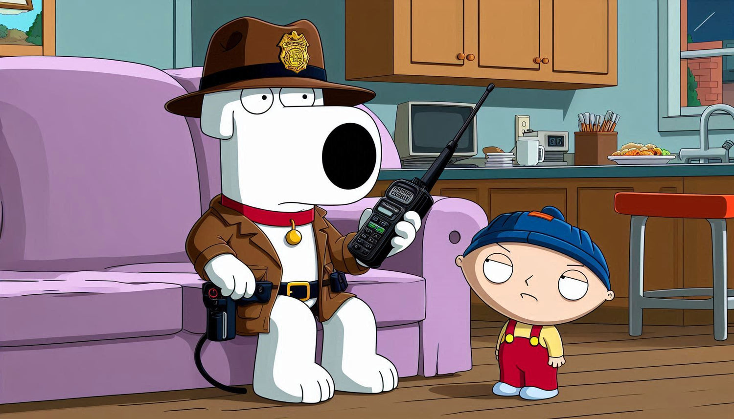 Brian Griffin: Walkie-Talkie Detective Chronicles