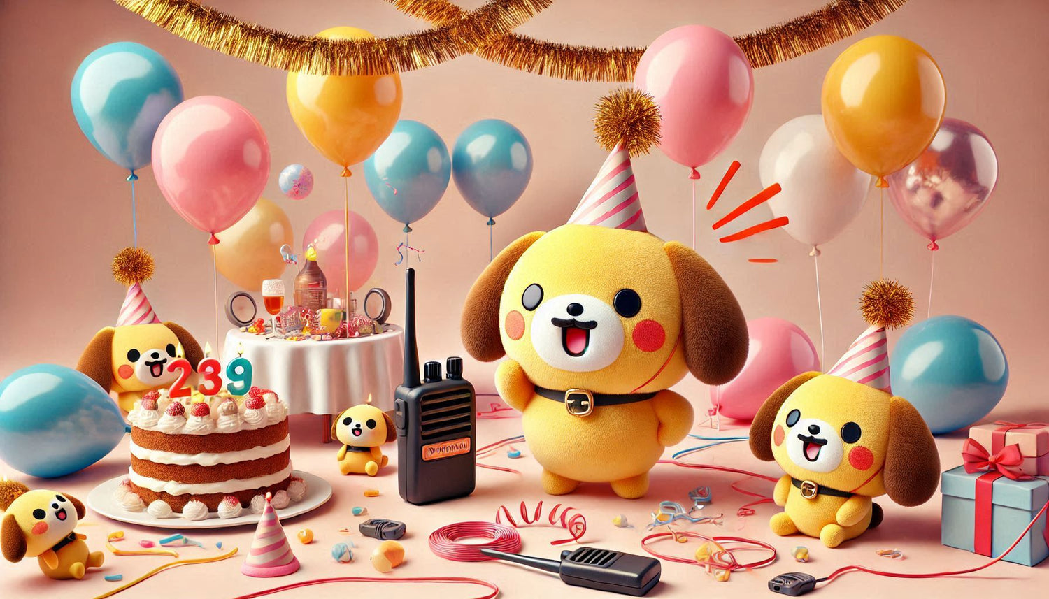 Pompompurin’s Walkie-Talkie Party Planning Masterclass