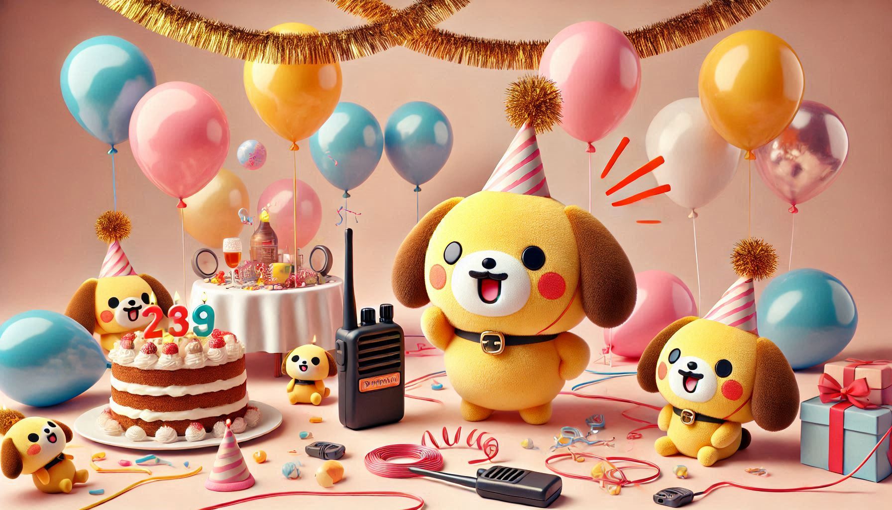 Pompompurin’s Walkie-Talkie Party Planning Masterclass