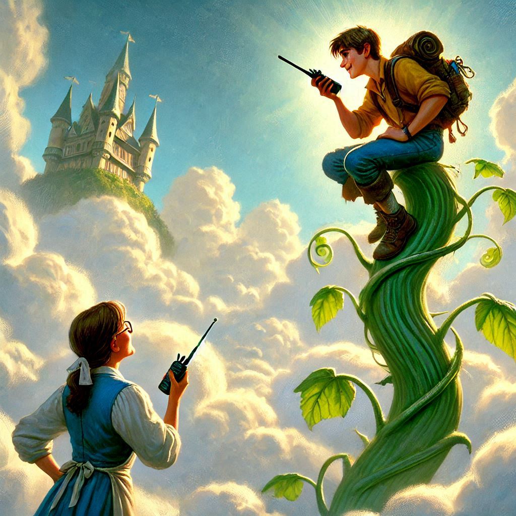 What If Jack and the Beanstalk Had a Walkie-Talkie?