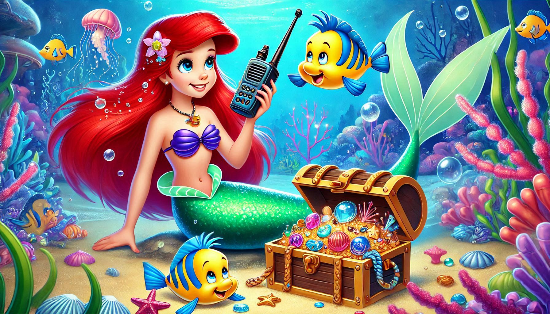 If Ariel had a walkie-talkie: Underwater Connections