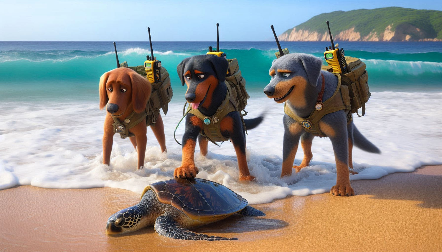 Walkie-talkie: A Day at the Beach with PAW Patrol