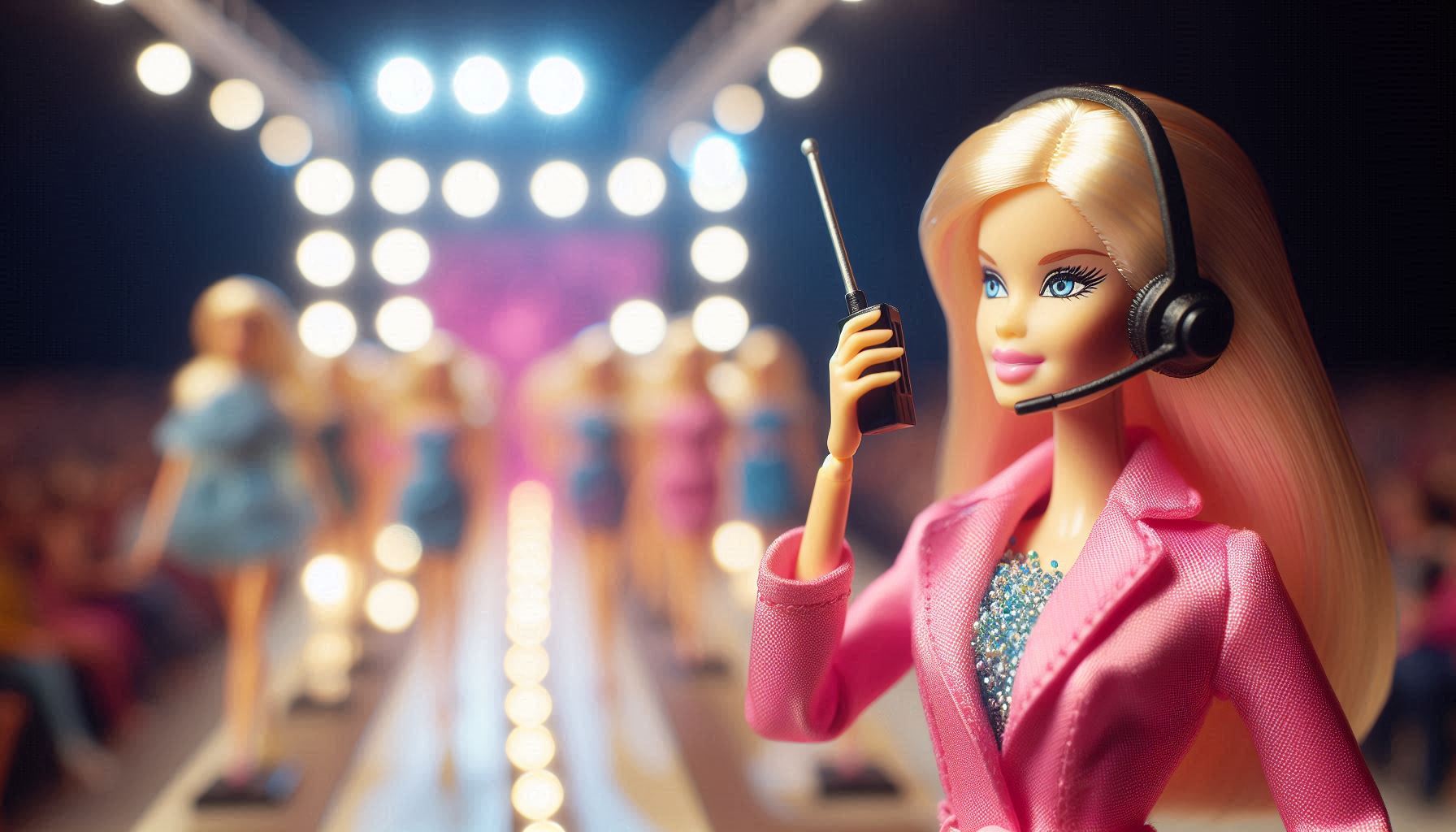 Behind-the-Scenes with Barbie: Coordinating a Fashion Show with Walkie-Talkies