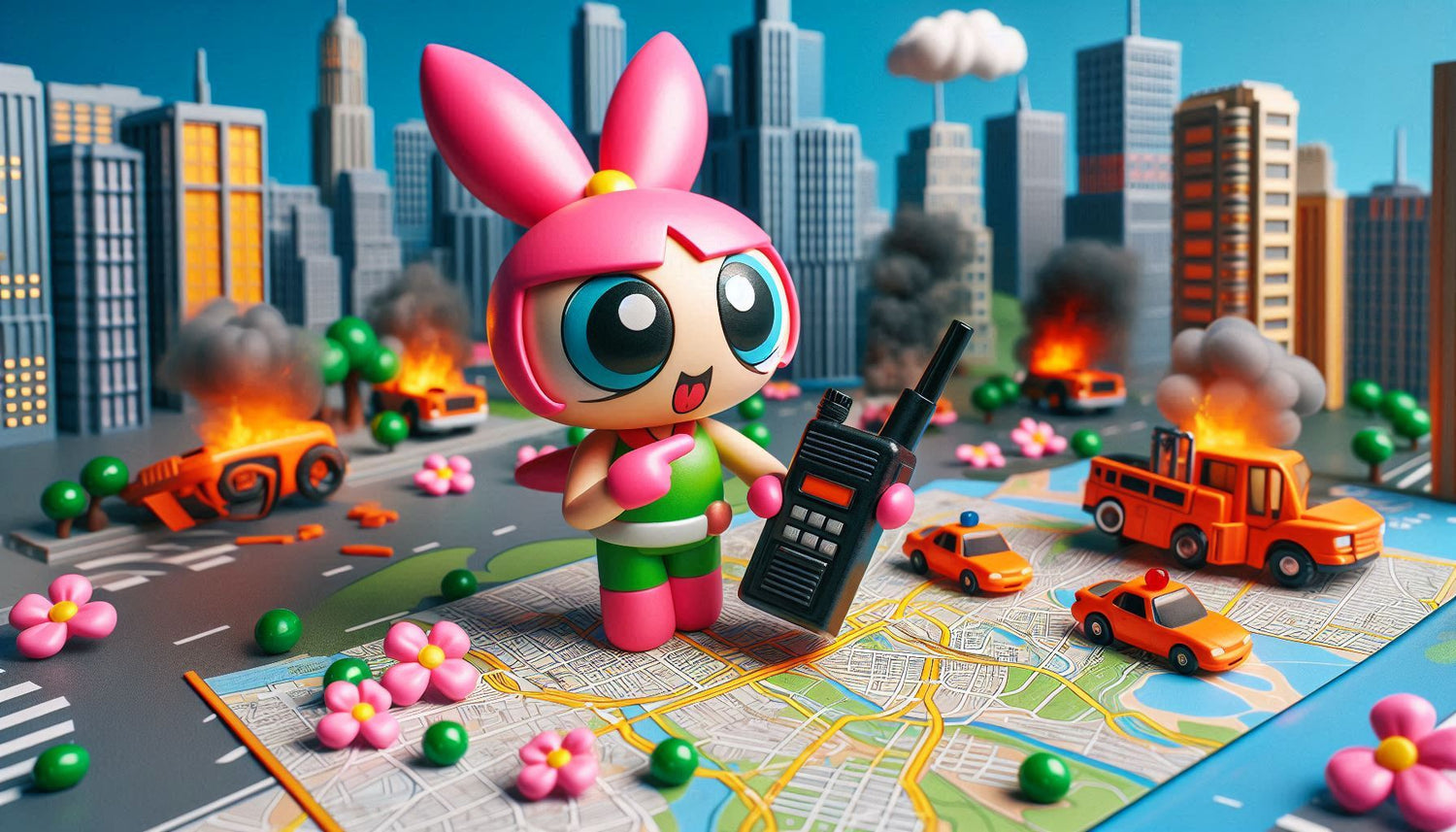 Blossom’s Tactical Genius: Solving Villainous Puzzles with Walkie-Talkies