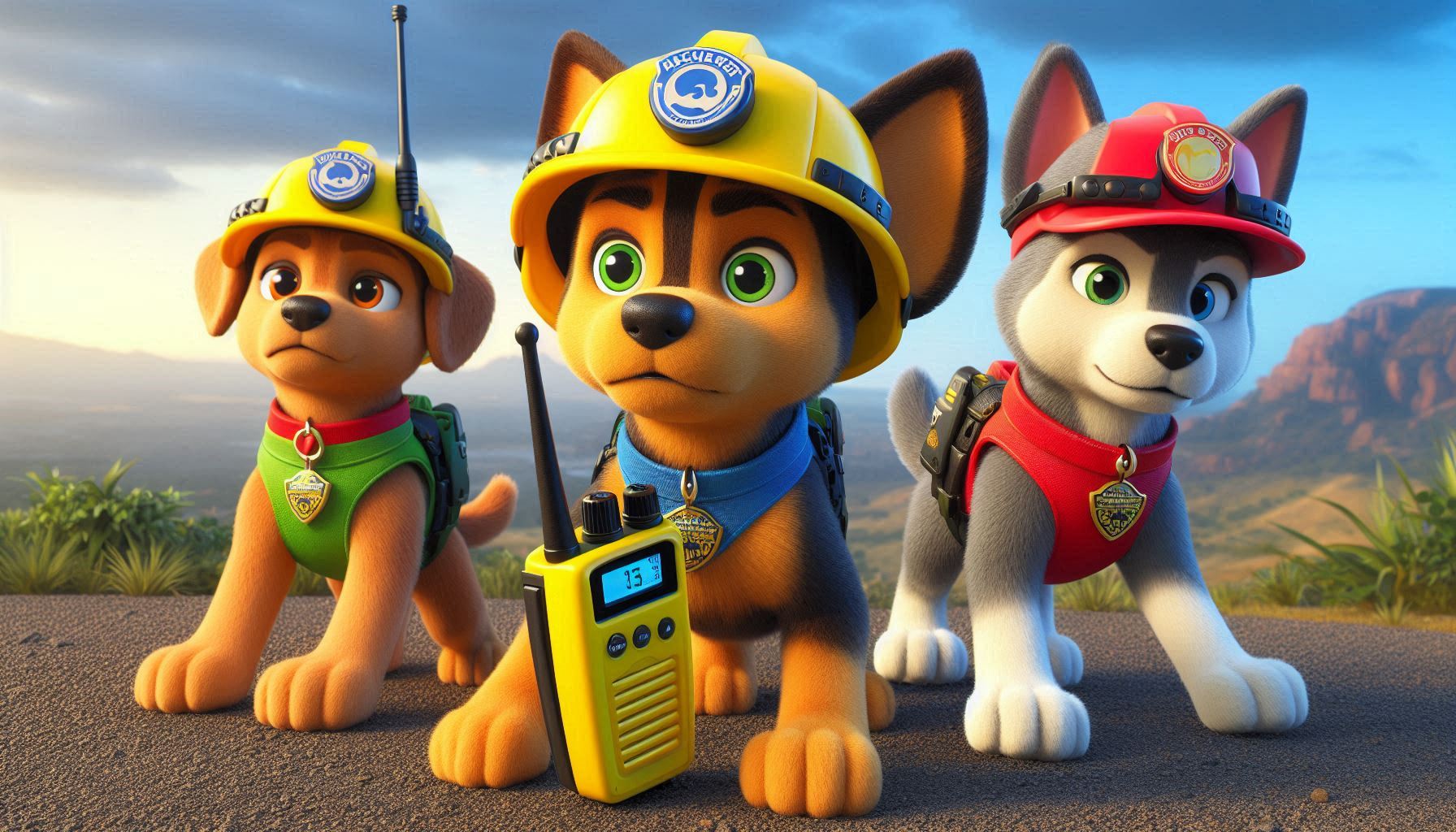 Walkie-talkie: Training Day at PAW Patrol Headquarters