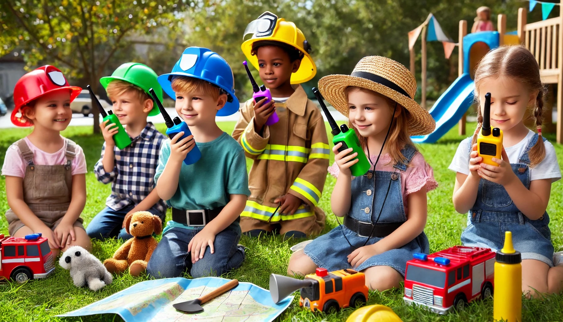 STEM-Inspired Adventures: How Kids Role-Play Real Jobs with Walkie-Talkies