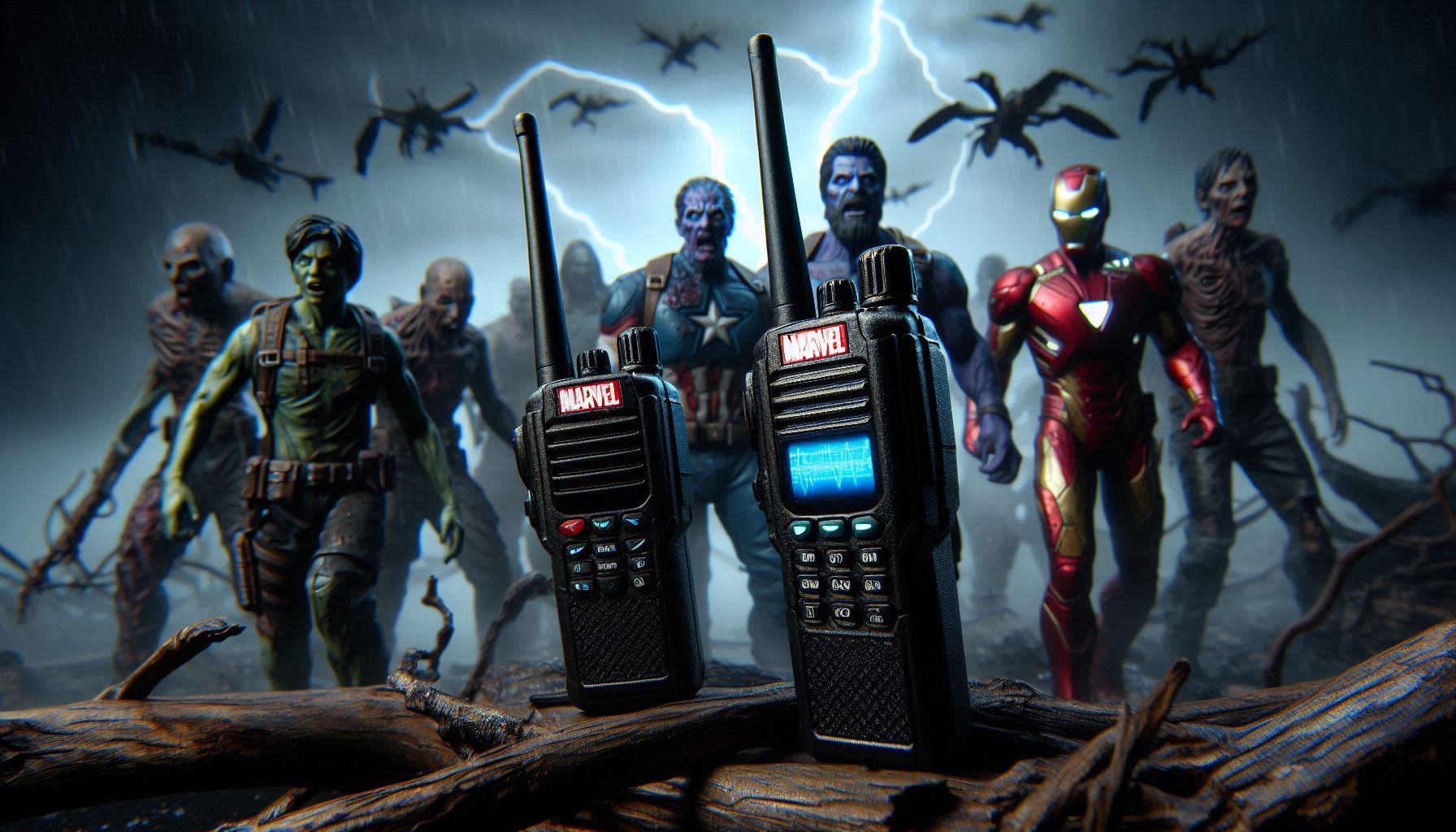 Marvel Zombies: Surviving the Apocalypse with Walkie-Talkies