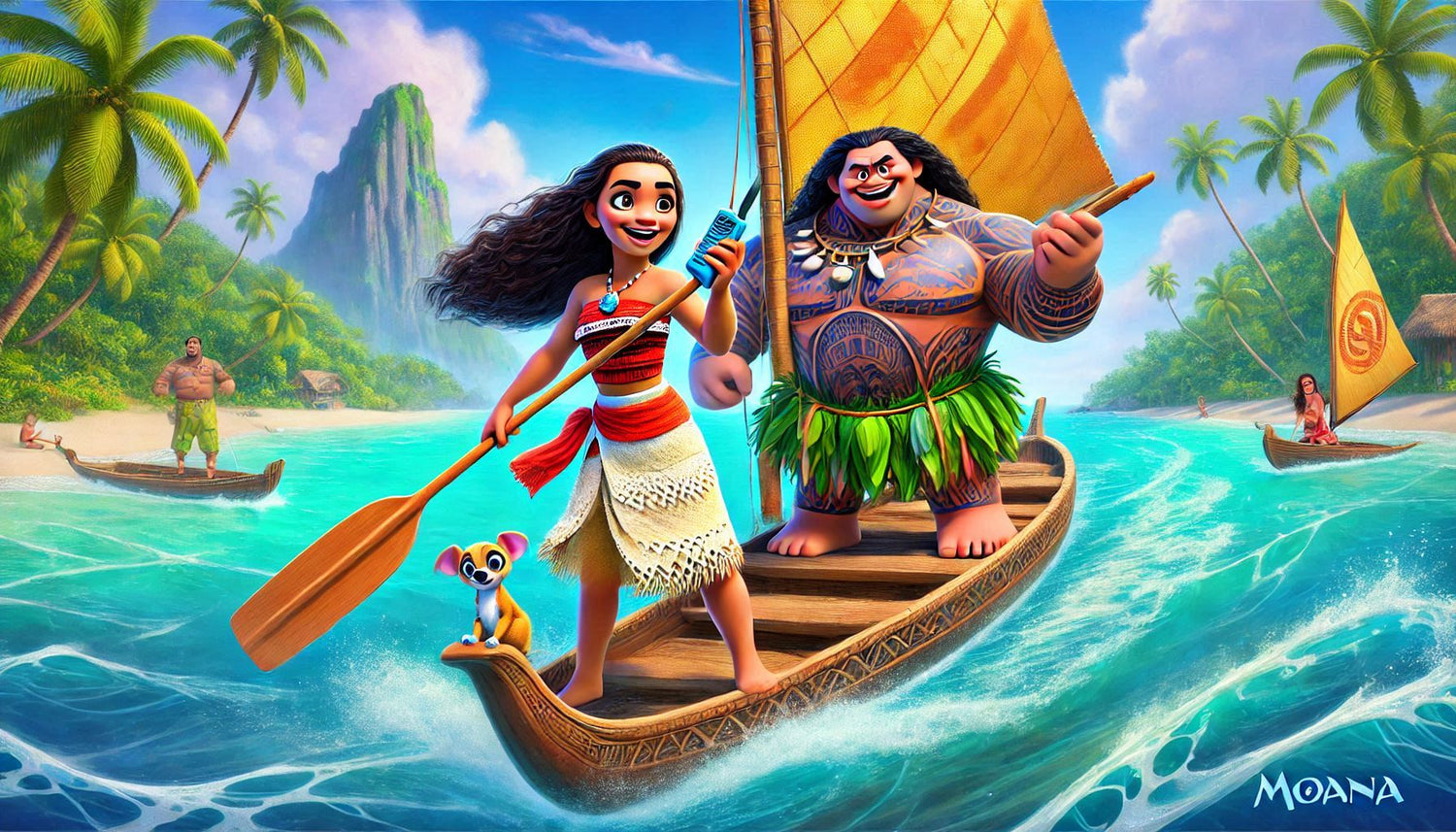 What if Moana had a walkie-talkie: Navigating the Ocean