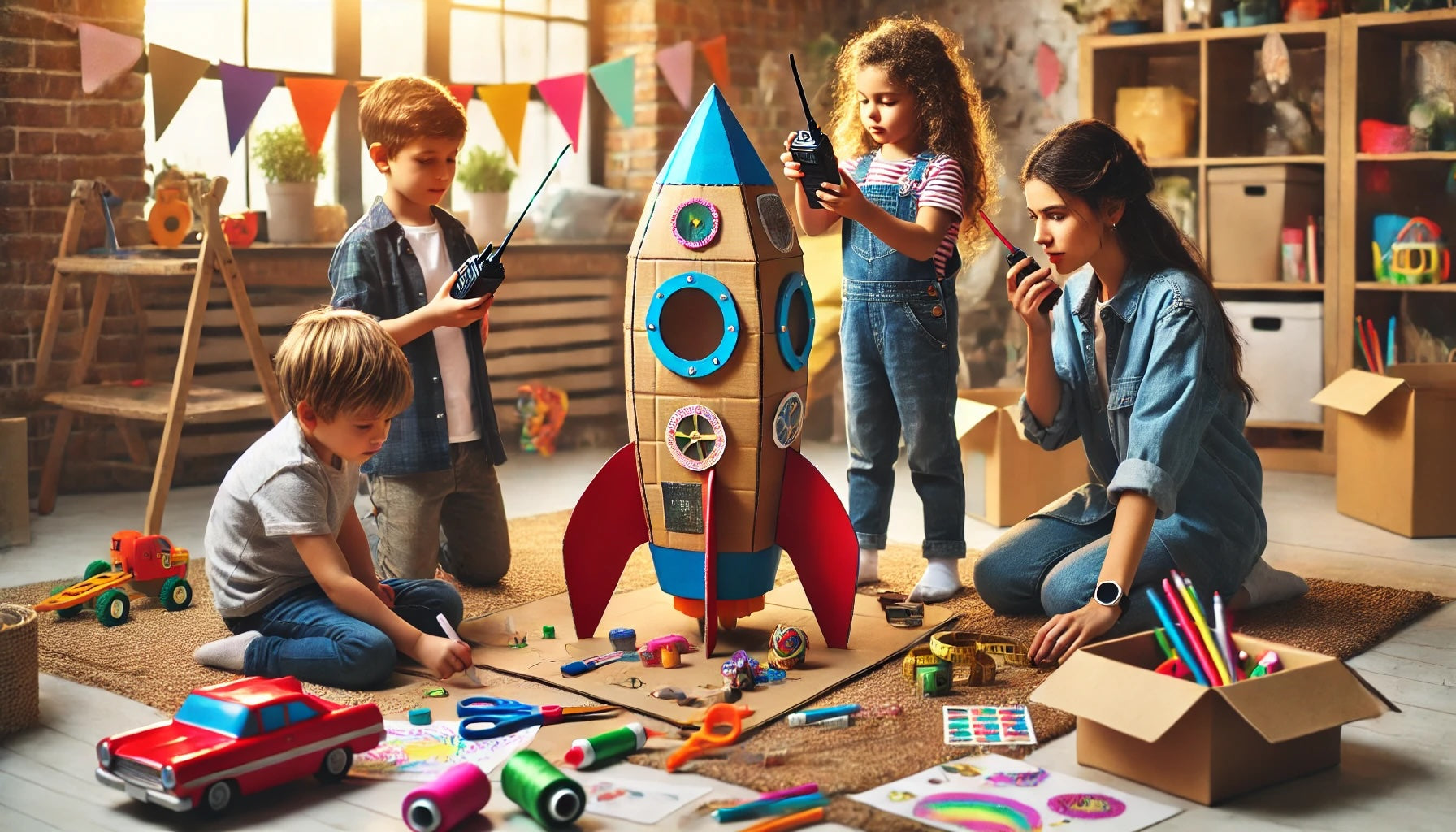 STEM Toys for Kids 6-8: Encouraging Future Engineers with Walkie-Talkies and Creative Play