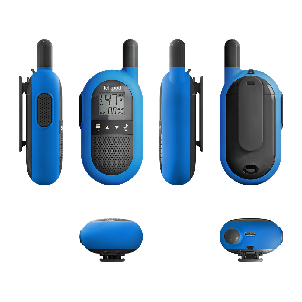 TALKPOD® F40 PMR446 LICENSE-FREE WALKIE TALKIES